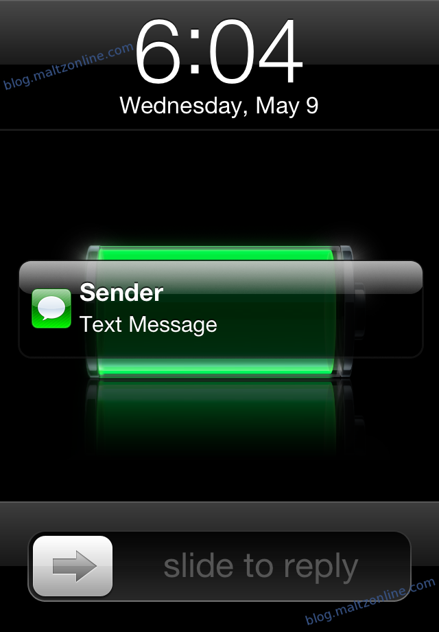 message masquer iphone